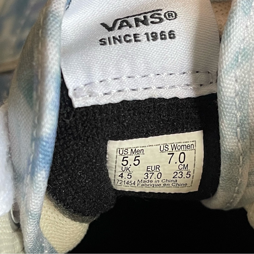 Vans Sentry Sk8-Hi Wafflecup Shoes Pastel Tie Dye Women’s 7/Men’s 5.5 - Picture 13 of 13